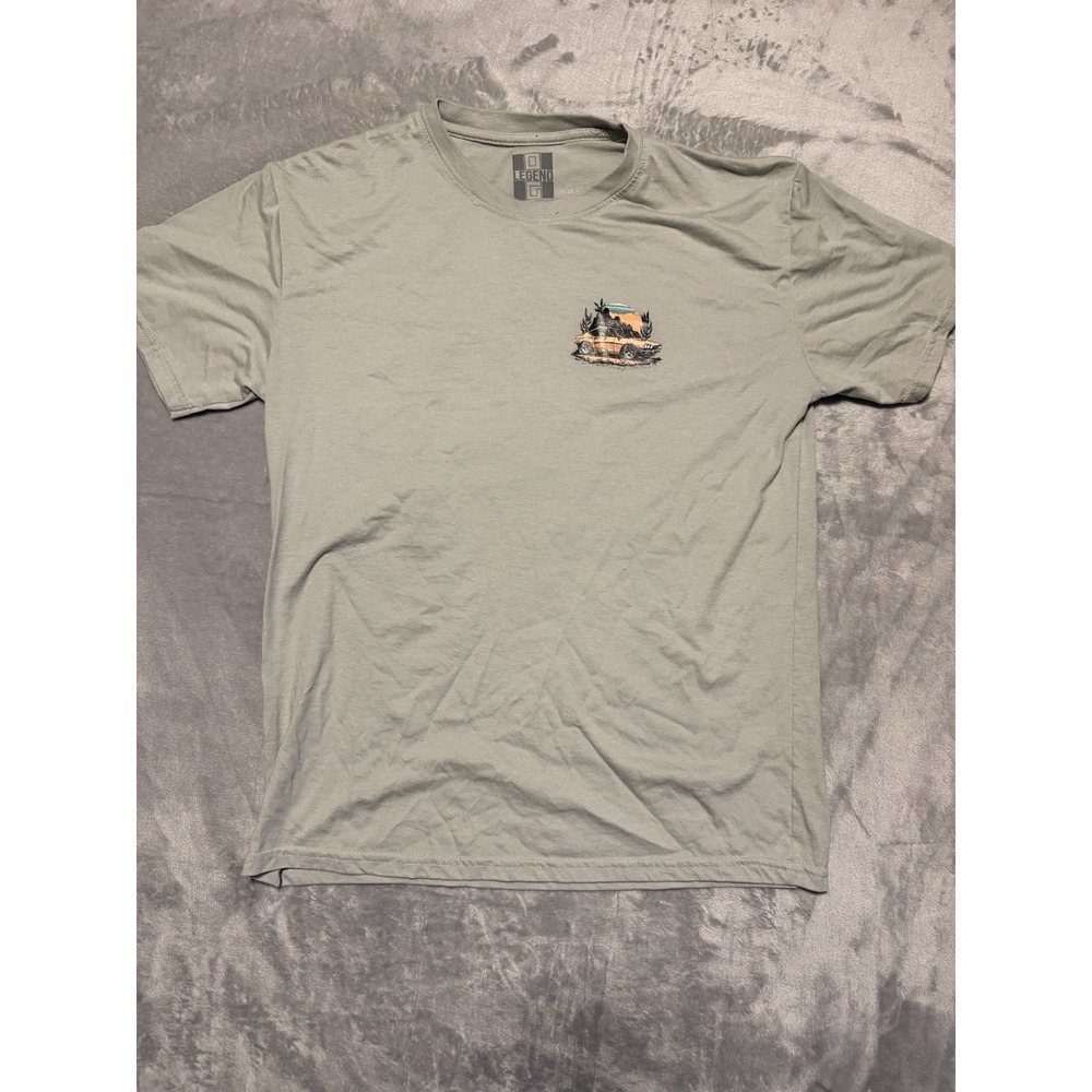 Legend T-Shirt Mens Large Gray Tokyo JDM Car Graphic Print Racing Tee